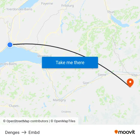 Denges to Embd map