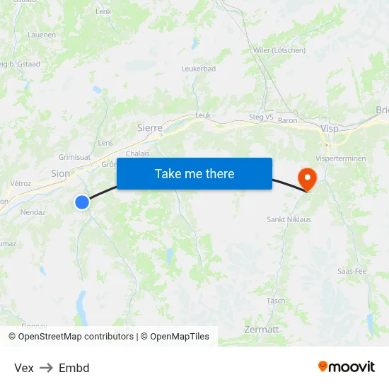 Vex to Embd map