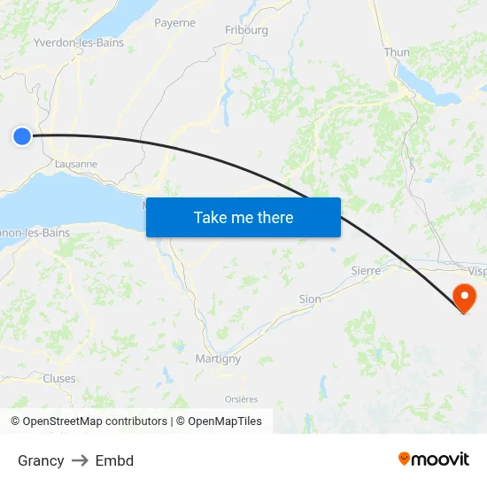 Grancy to Embd map
