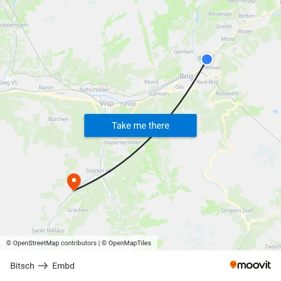Bitsch to Embd map