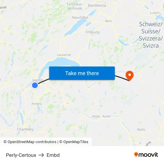 Perly-Certoux to Embd map