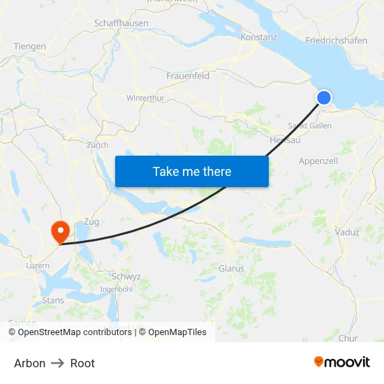 Arbon to Root map