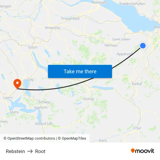 Rebstein to Root map