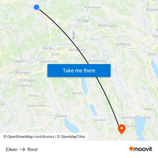 Eiken to Root map
