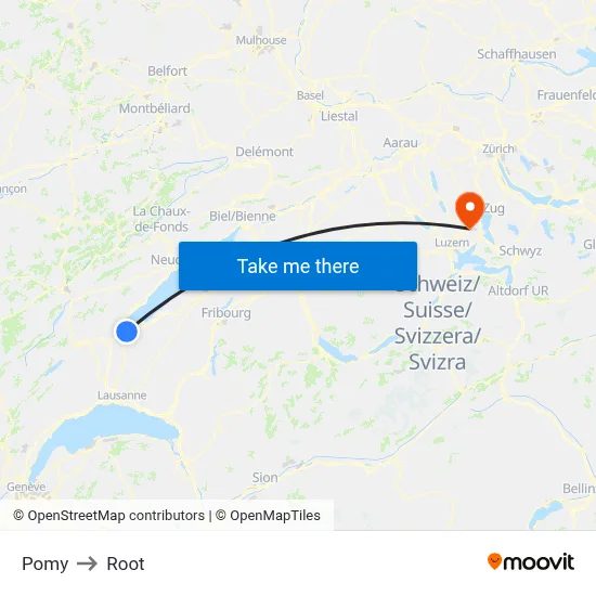 Pomy to Root map