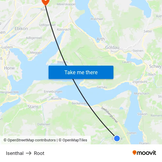 Isenthal to Root map