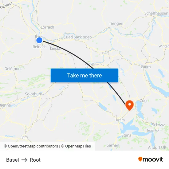 Basel to Root map