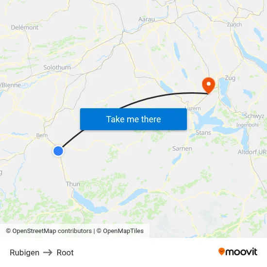 Rubigen to Root map