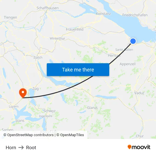 Horn to Root map