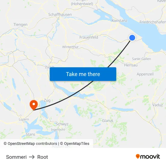 Sommeri to Root map