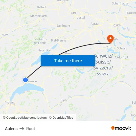 Aclens to Root map