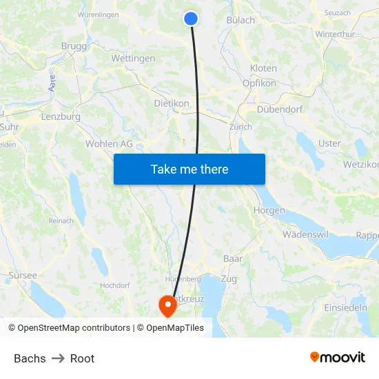 Bachs to Root map