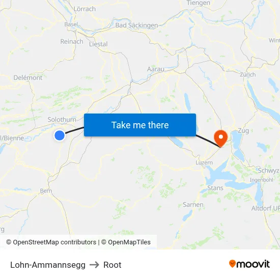 Lohn-Ammannsegg to Root map