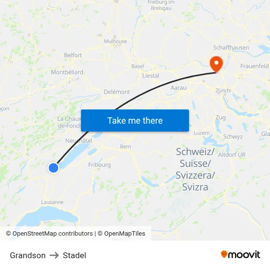 Grandson to Stadel map