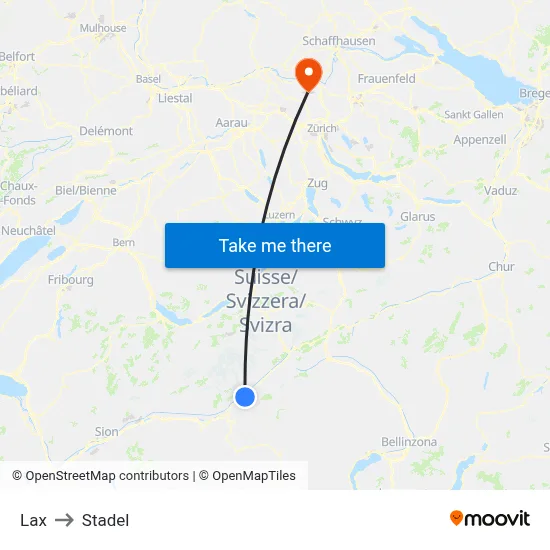 Lax to Stadel map