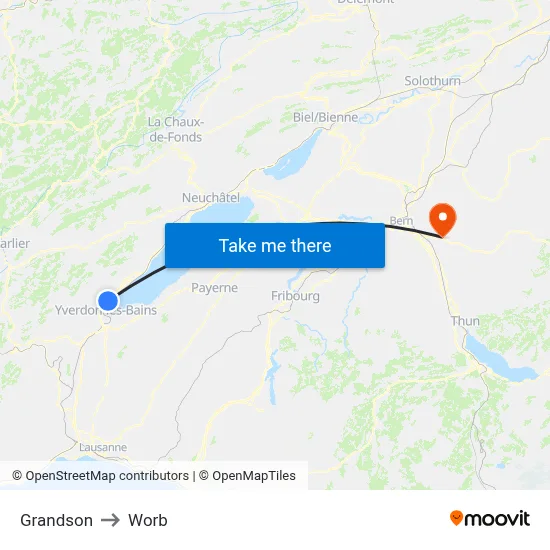Grandson to Worb map
