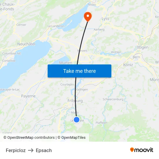 Ferpicloz to Epsach map