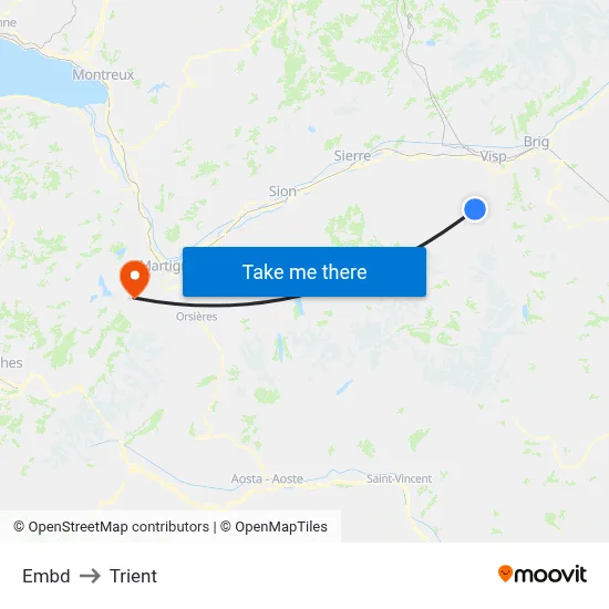 Embd to Trient map