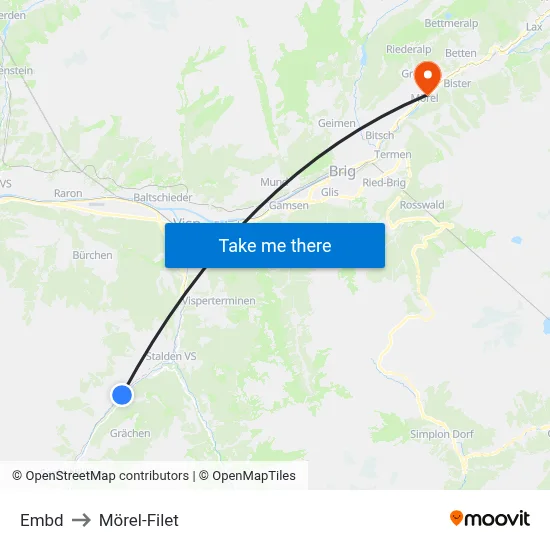Embd to Mörel-Filet map