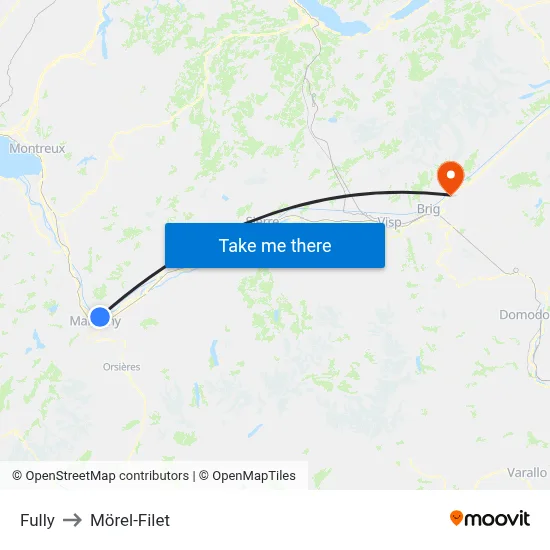 Fully to Mörel-Filet map