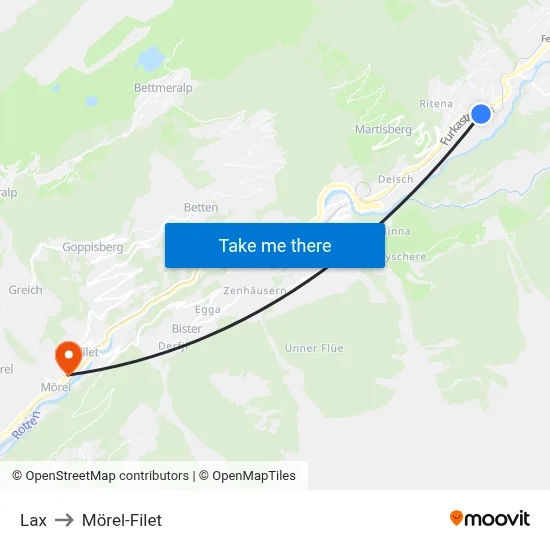 Lax to Mörel-Filet map