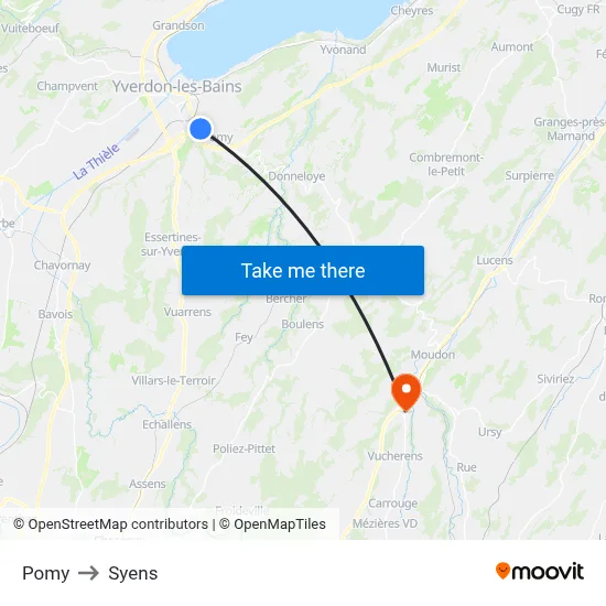 Pomy to Syens map