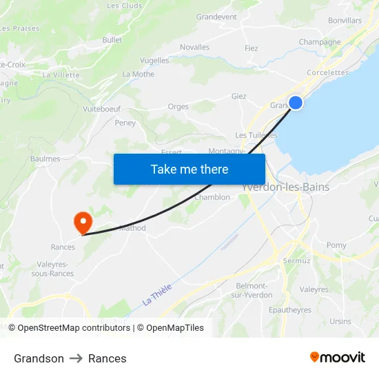 Grandson to Rances map