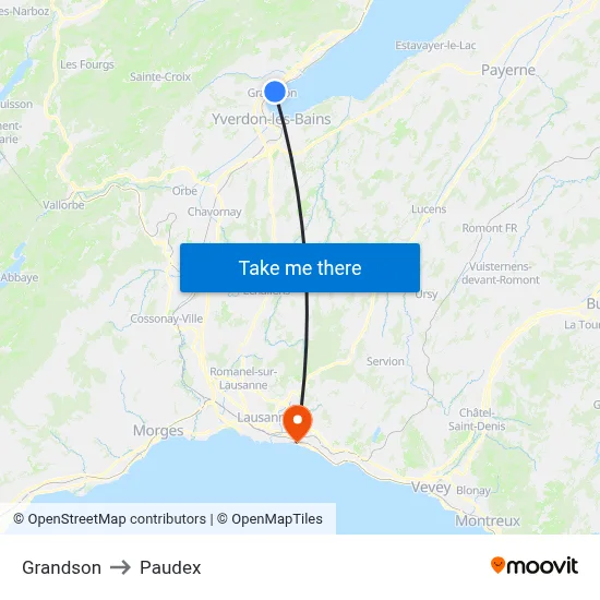 Grandson to Paudex map