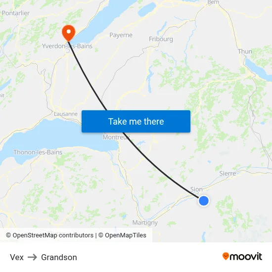 Vex to Grandson map