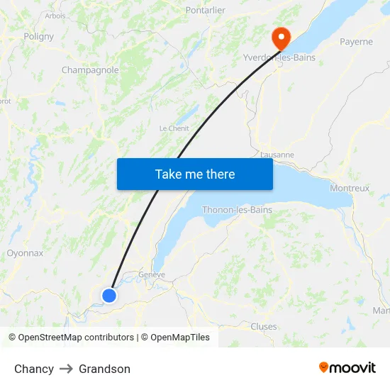 Chancy to Grandson map
