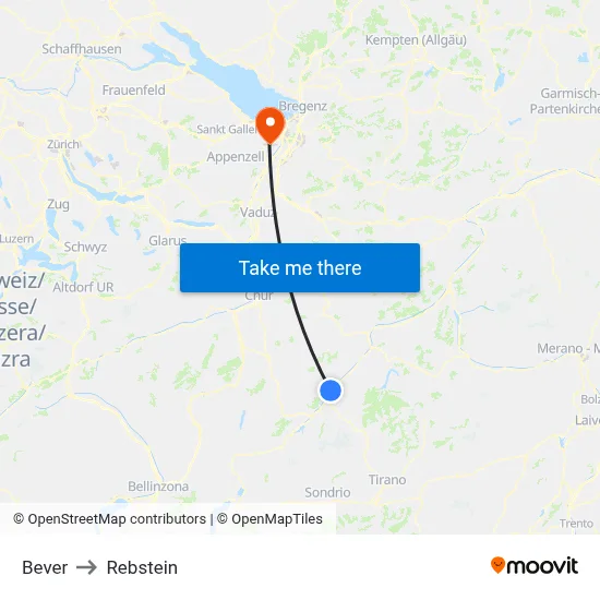 Bever to Rebstein map