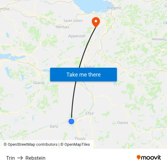 Trin to Rebstein map