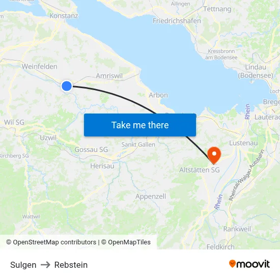 Sulgen to Rebstein map