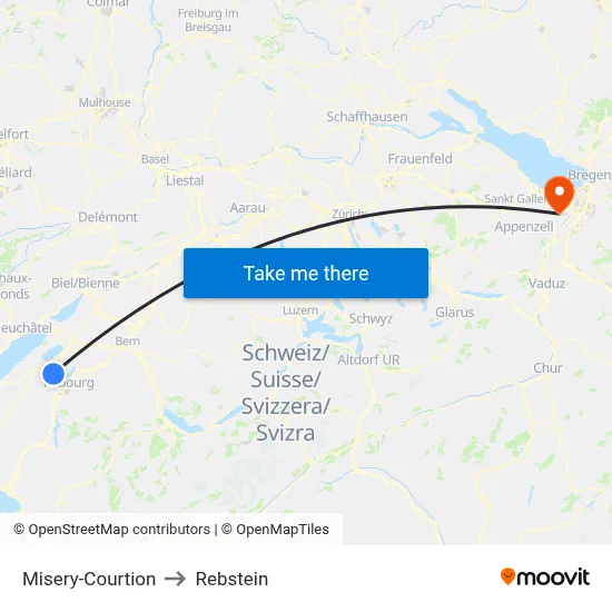 Misery-Courtion to Rebstein map