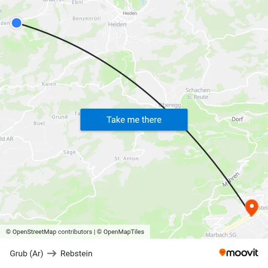 Grub (Ar) to Rebstein map