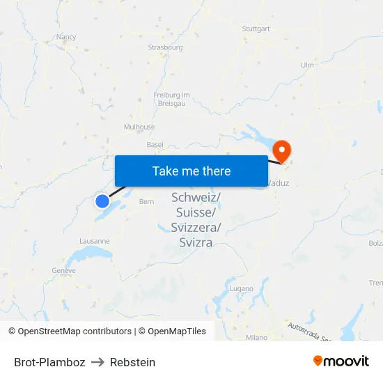 Brot-Plamboz to Rebstein map