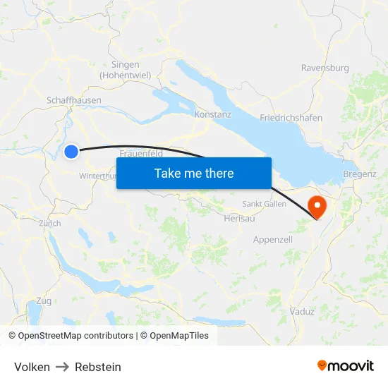 Volken to Rebstein map