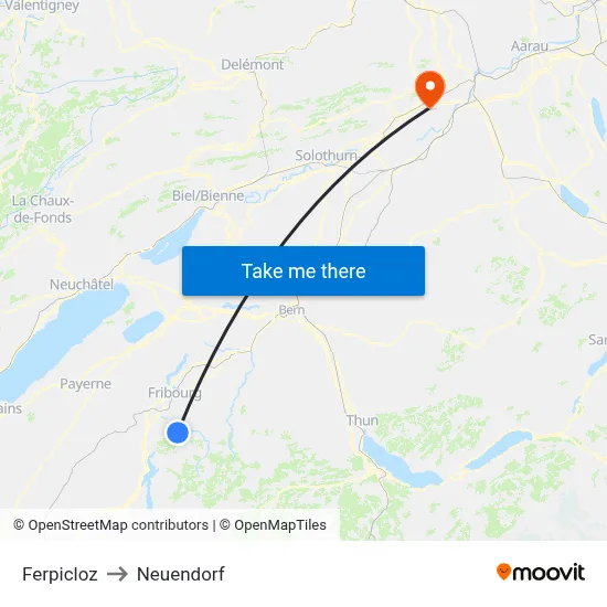 Ferpicloz to Neuendorf map