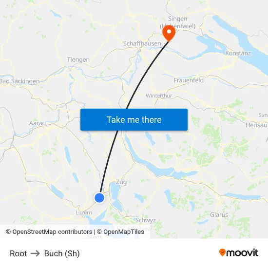 Root to Buch (Sh) map
