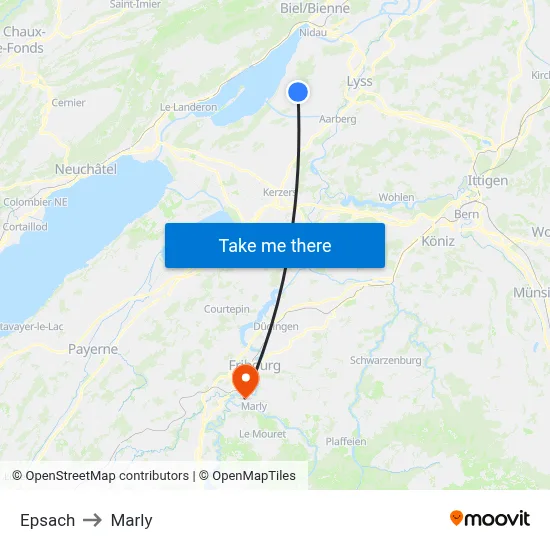 Epsach to Marly map