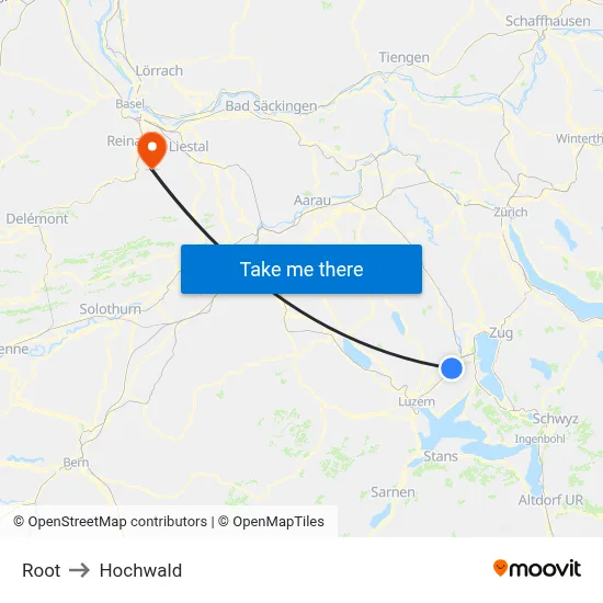 Root to Hochwald map