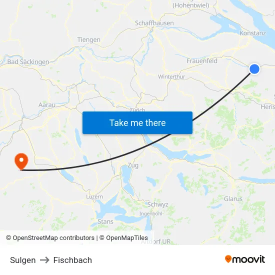 Sulgen to Fischbach map