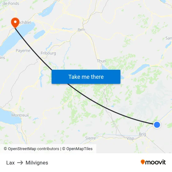 Lax to Milvignes map