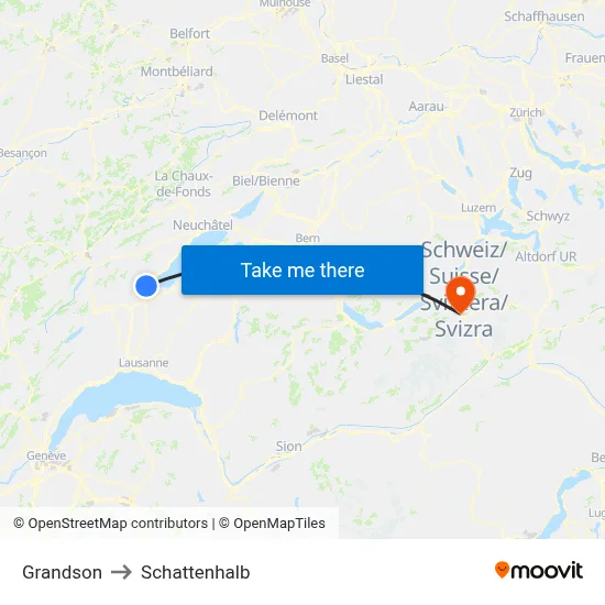 Grandson to Schattenhalb map