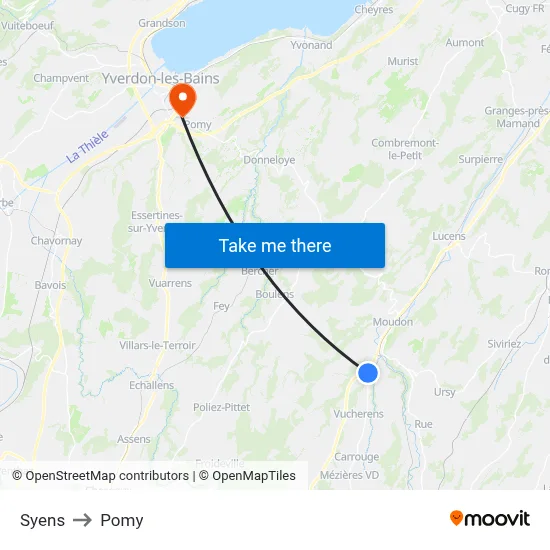 Syens to Pomy map