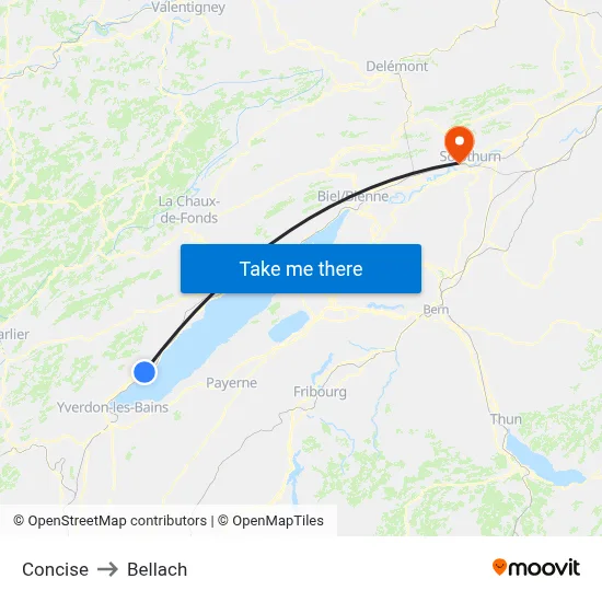 Concise to Bellach map