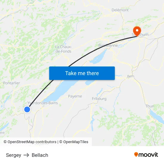 Sergey to Bellach map