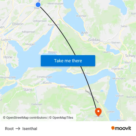 Root to Isenthal map