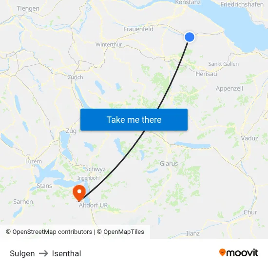 Sulgen to Isenthal map