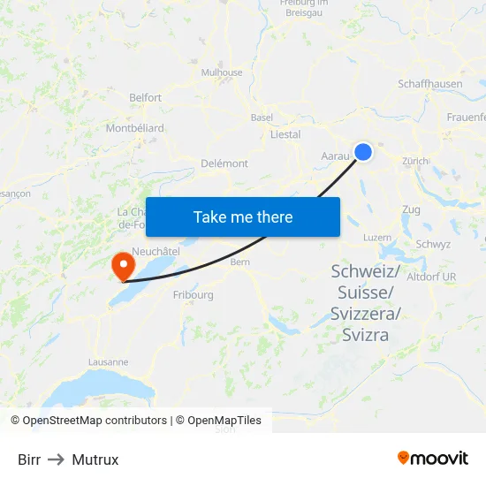 Birr to Mutrux map